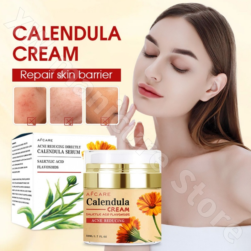 Skincare Luxury Whitening - Repairing Calendula Cream Moisturizing and Rejuvenating