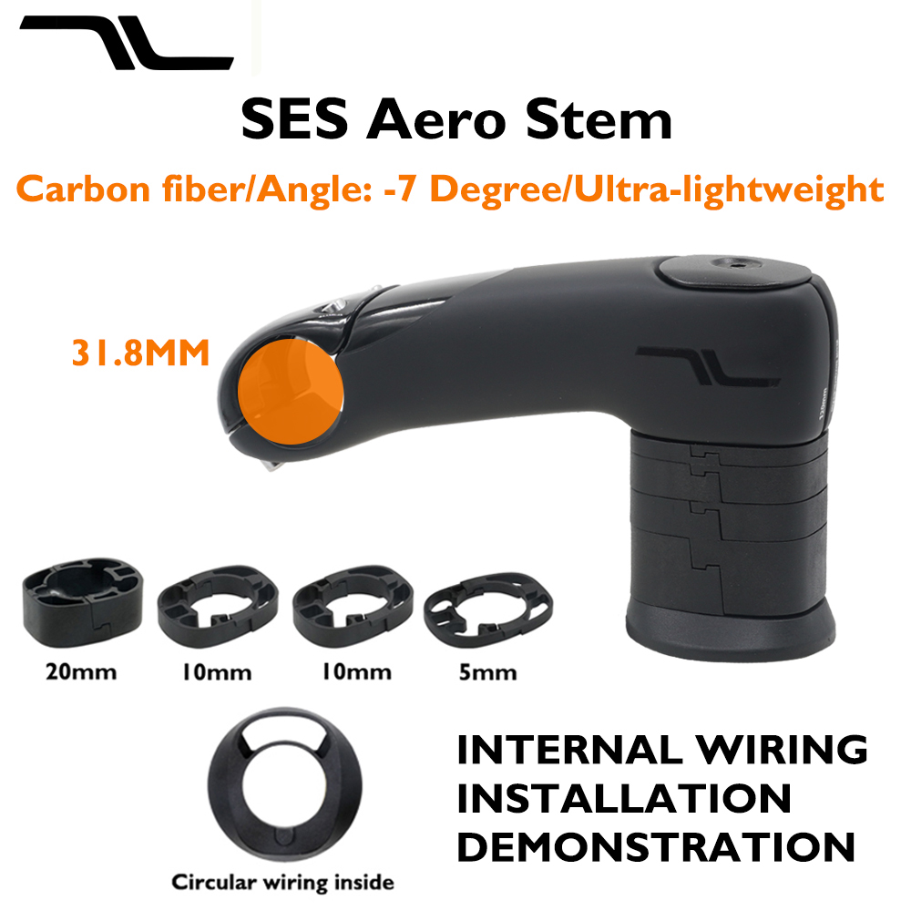 Edelweiss Stem Cell - SES Aero Carbon Fiber Stem, Road