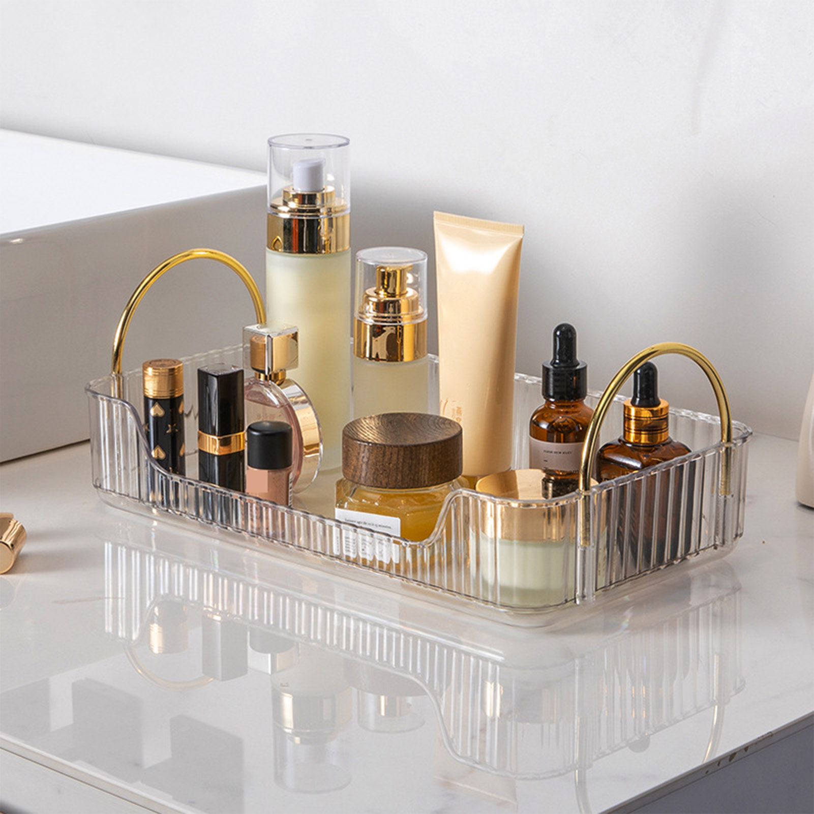Bathroom Organizer Rack Light  - đánh giá và giá Luxury Skincare & Spa Photos