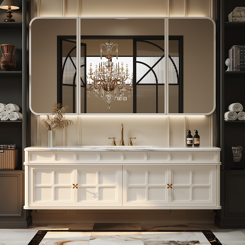 French Retro Bathroom Cabinet  - đánh giá và giá Luxury Skincare & Spa Photos