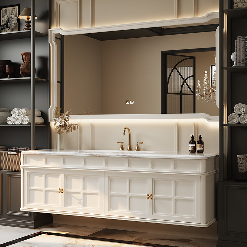 French Retro Bathroom Cabinet  - đánh giá và giá Luxury Skincare & Spa Photos
