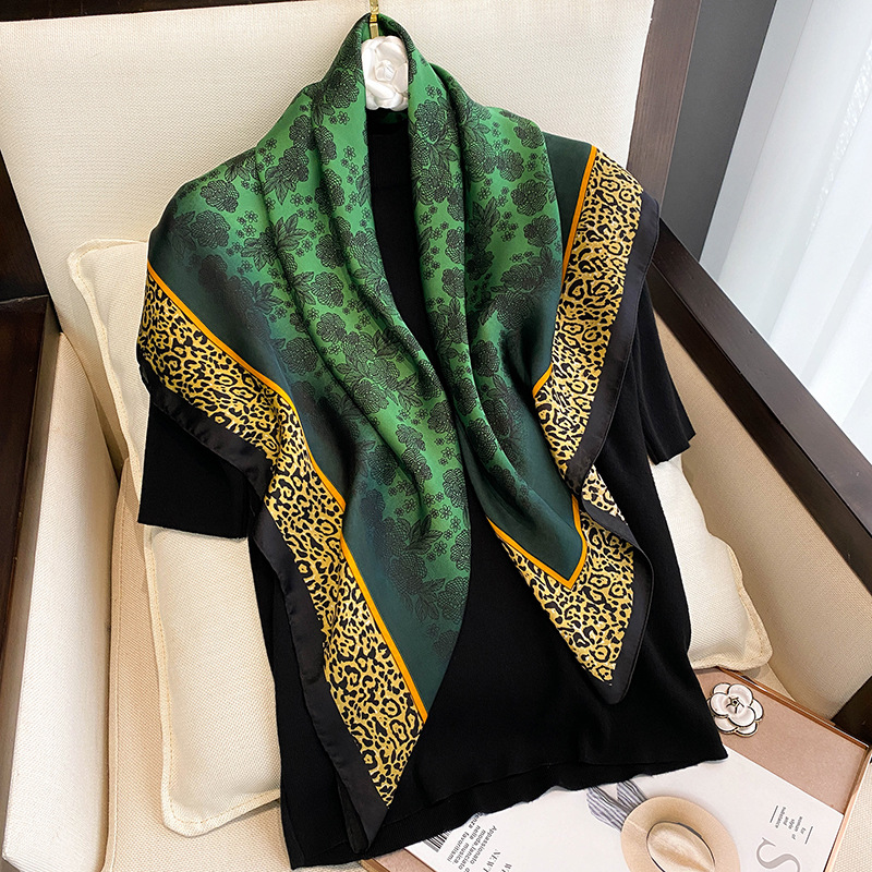 90*90cm Women Square Silk Scar - đánh giá và giá Luxury Skincare Headband
