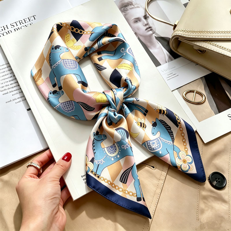 Ladies Handkerchiefs Hair Silk - đánh giá và giá Luxury Skincare Headband