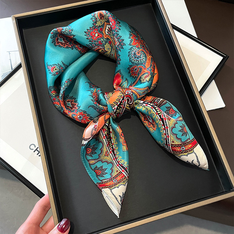 100% Real Silk Square Scarf Wo - đánh giá và giá Luxury Skincare Headband