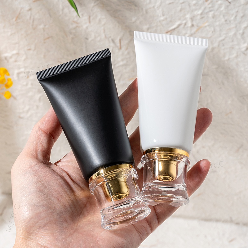 10Pcs 50ml Plastic Squeeze Tub - đánh giá và giá Luxury Skincare Wholesale
