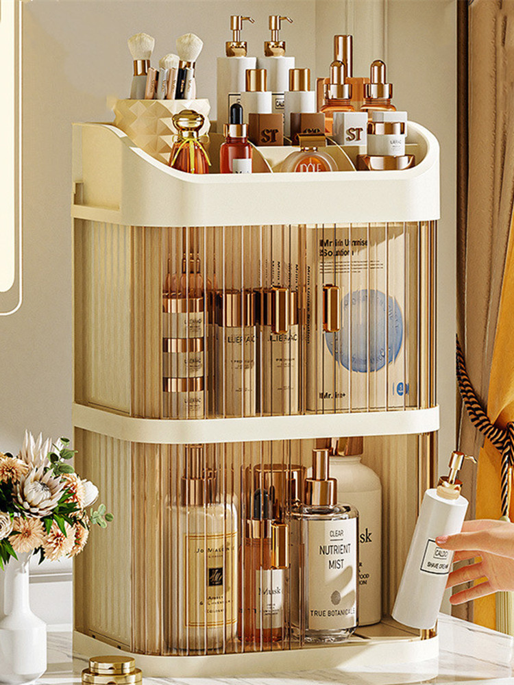 Cosmetics Storage Box Desktop  - đánh giá và giá Luxury Skincare Wholesale