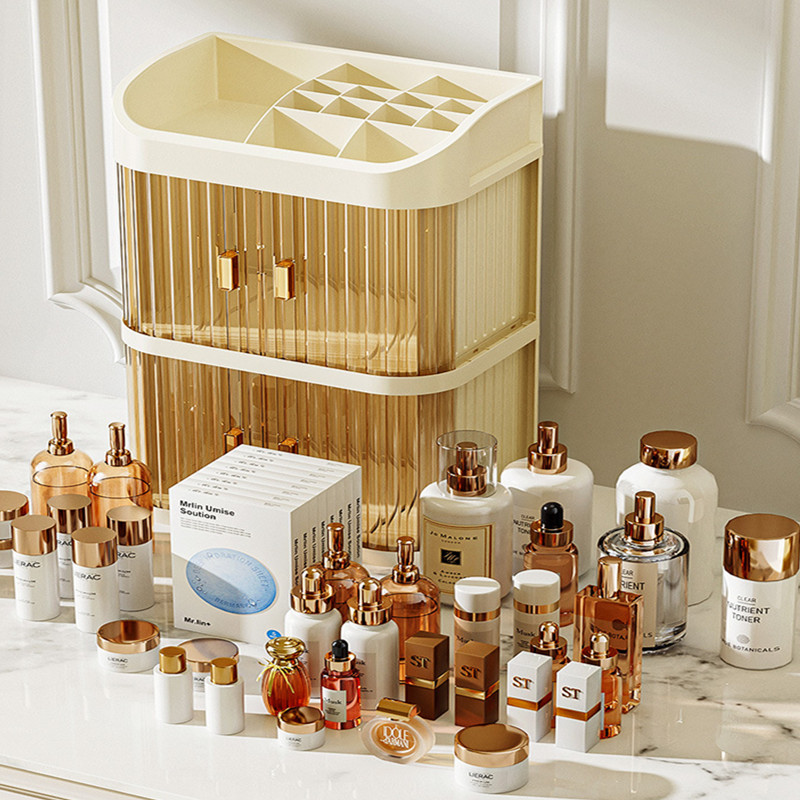 Cosmetics Storage Box Desktop  - đánh giá và giá Luxury Skincare Wholesale