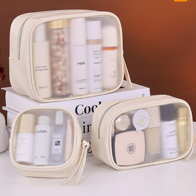 PVC Matte Semi-Transparent Cos - đánh giá và giá Luxury Skincare Organizer