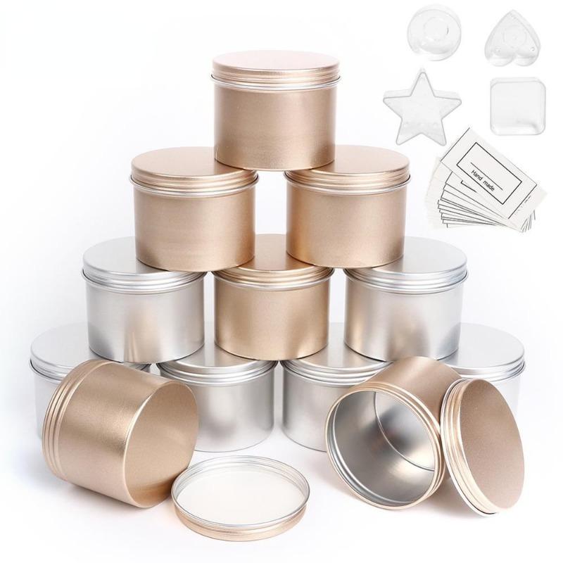 5Pcs Luxury Candle Jars with L - đánh giá và giá Luxury Skincare Jars