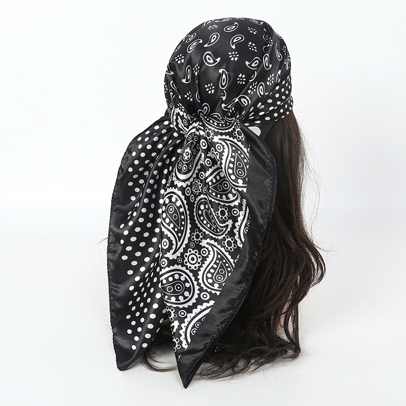 Handkerchiefs Hair Silk Scarf  - đánh giá và giá Luxury Skincare Headband