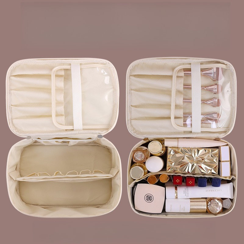 Luxury PU Makeup Bag for Women - đánh giá và giá Luxury Skincare Organizer