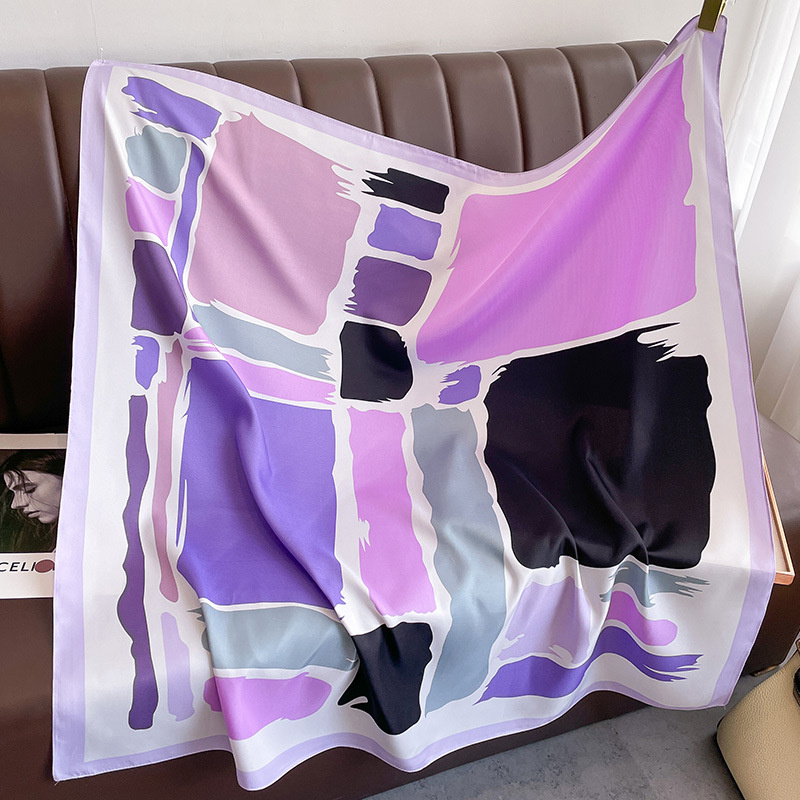 90*90cm Luxury Brand Silk Squa - đánh giá và giá Luxury Skincare Headband