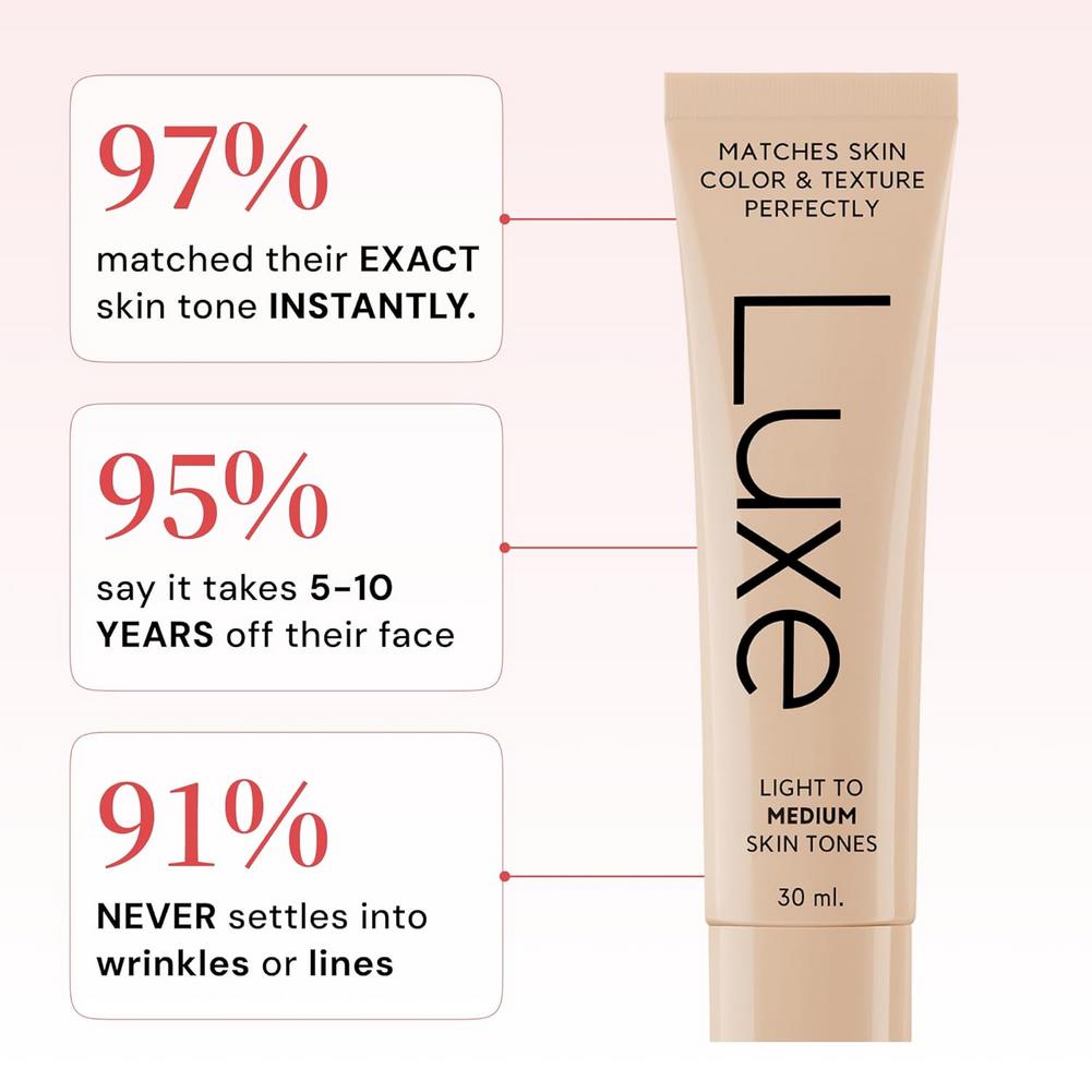 Color Changing Foundation Luxu - đánh giá và giá Luxury Natural Skincare