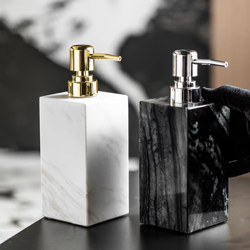 Natural Marble Soap Dispenser  - đánh giá và giá Luxury Natural Skincare